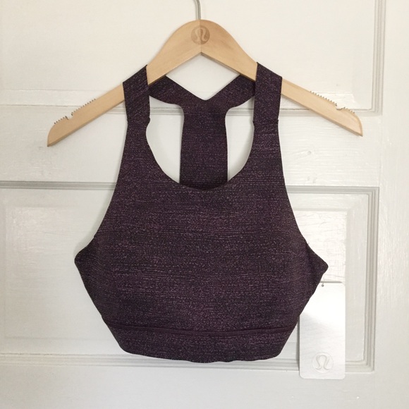 Lululemon Fast And Free Bra | Nulux | Dark Mystic | 10 - Picture 6 of 12